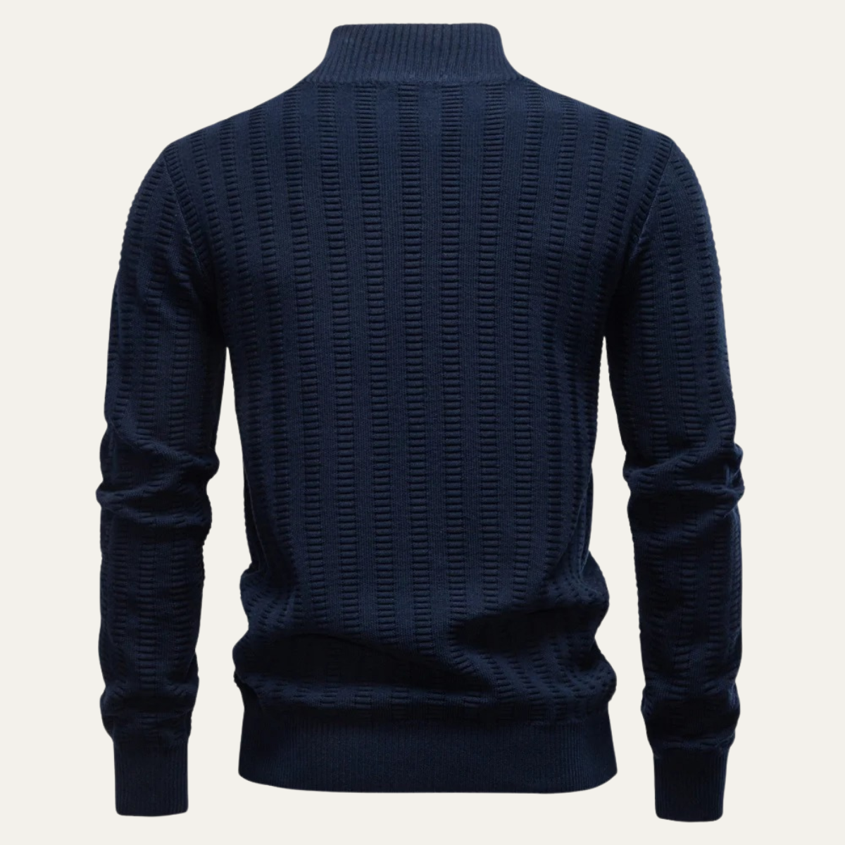 The Cotswold Men’s Half Zip Knit Winter Sweater