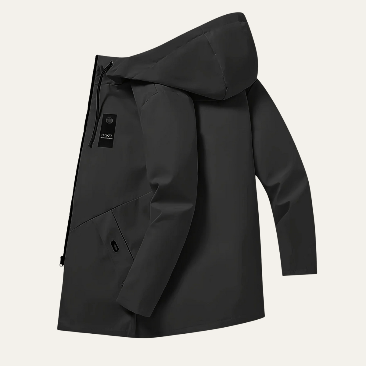 The Stratford Men’s Lightweight Casual Drawstring Hooded Jacket