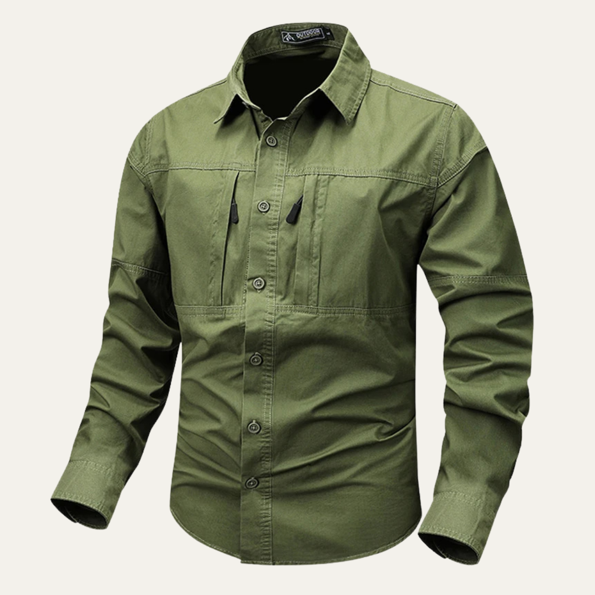 The Glenmere Men’s Tactical Outdoor Utility Sweater with Pockets