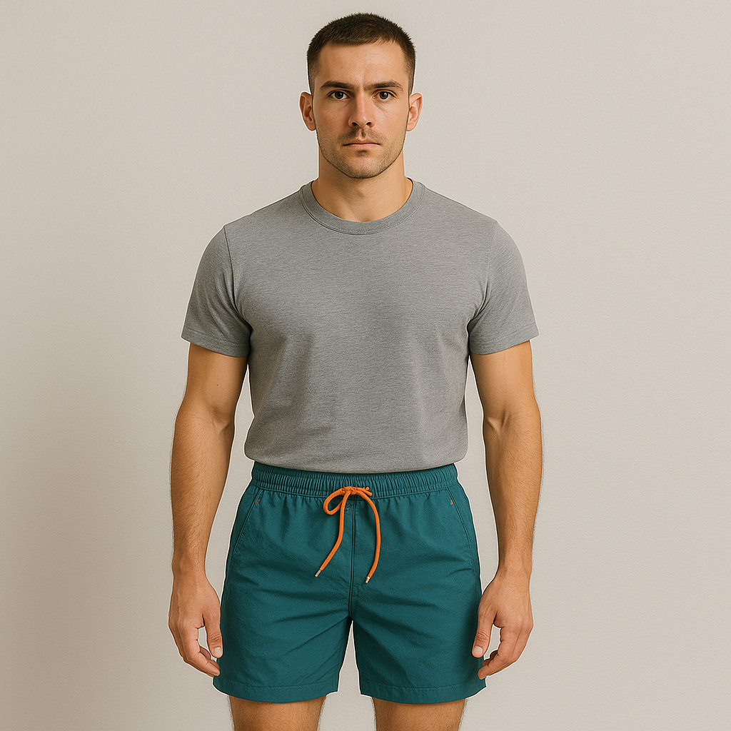 The Marston Swim Shorts with Drawstring for Men
