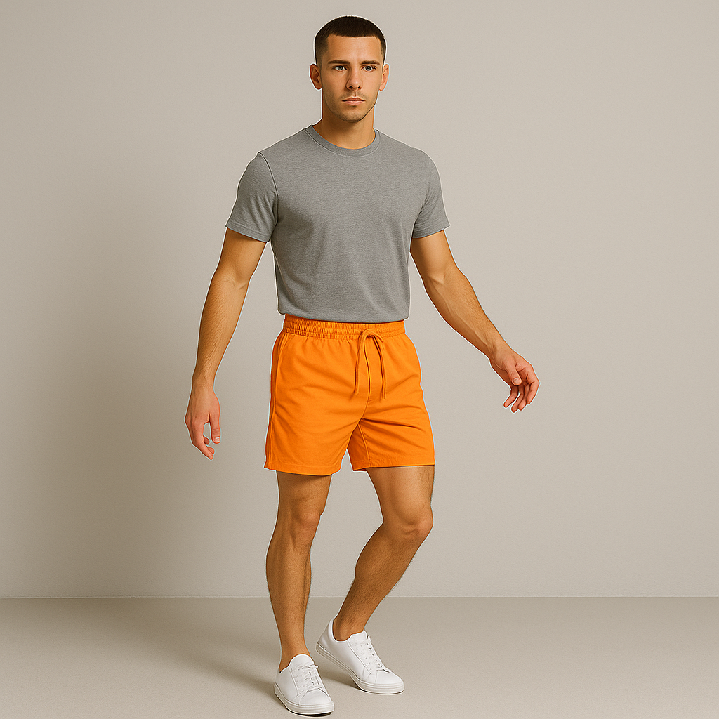 The Marston Swim Shorts with Drawstring for Men