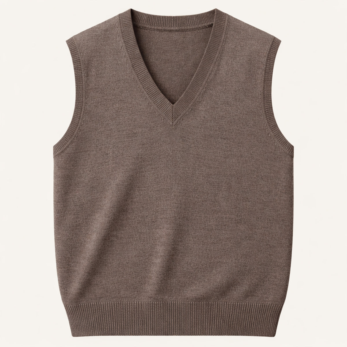 The Riverdale Men’s V Neck Sleeveless Knit Vest for Layered Look