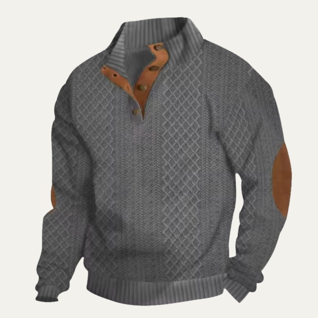 The Kingsley Men’s Luxury Cashmere Knit Sweater