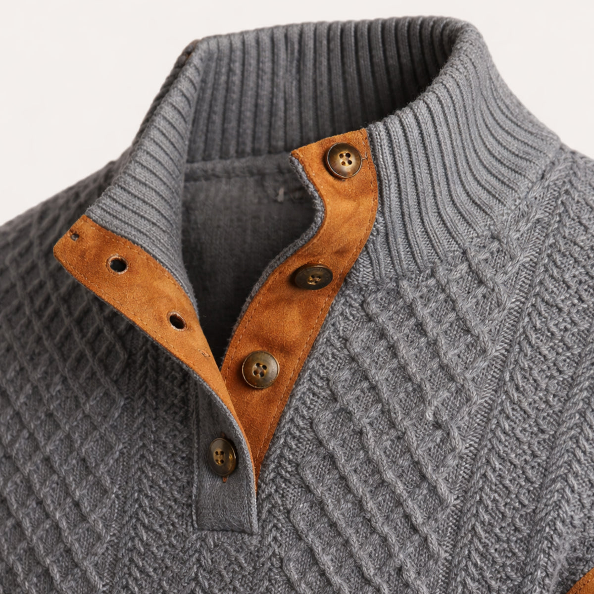 The Kingsley Men’s Luxury Cashmere Knit Sweater