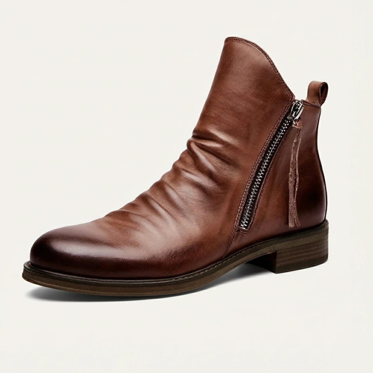 The Rue Honoré Men’s Leather Boots - Luxury Shoes
