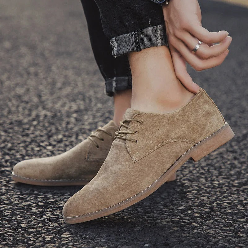 The Paris Classic Suede Shoes - Wedding Guest Men - Formal Occasions