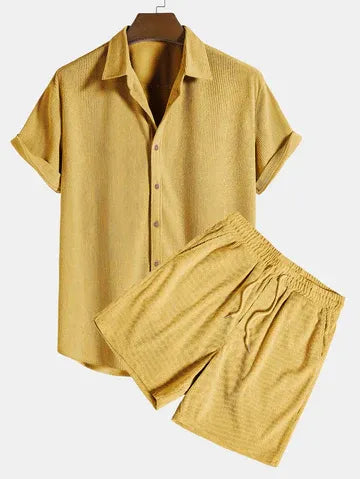 The Corsica Linen Set – Summer Shirt & Pants for Men
