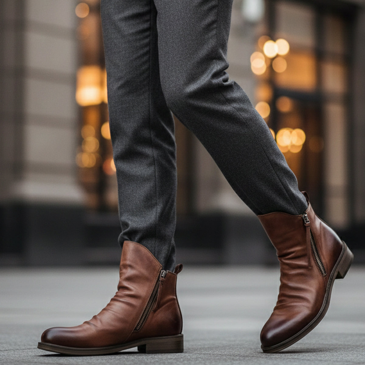 The Rue Saint-Honoré Men’s Leather Chelsea Boots - Luxury Shoes