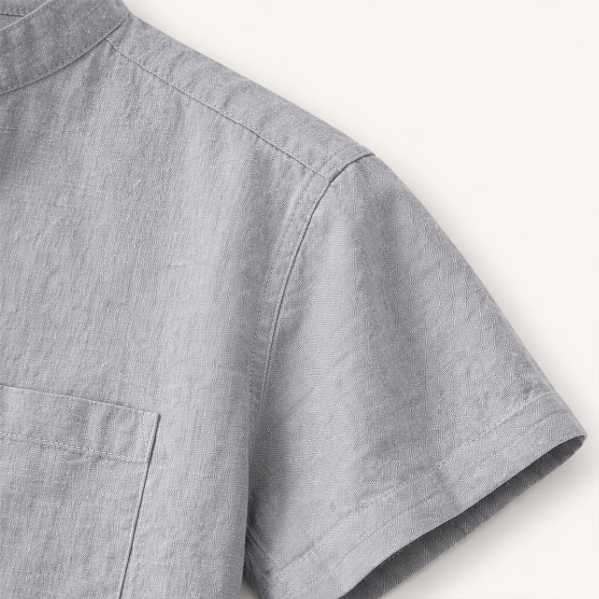 The Piccadilly Men’s Soft Summer Basic Shirt with Chest Pocket