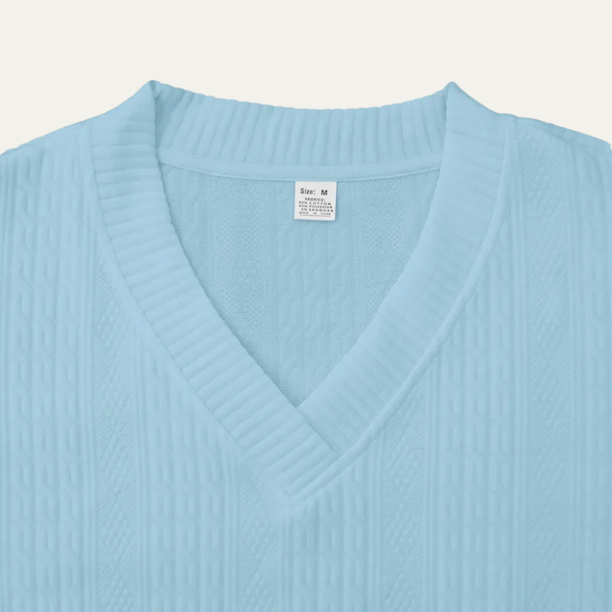 The Redwood Park Men’s Light Summer Knitted Set – Polo Shirt & Shorts