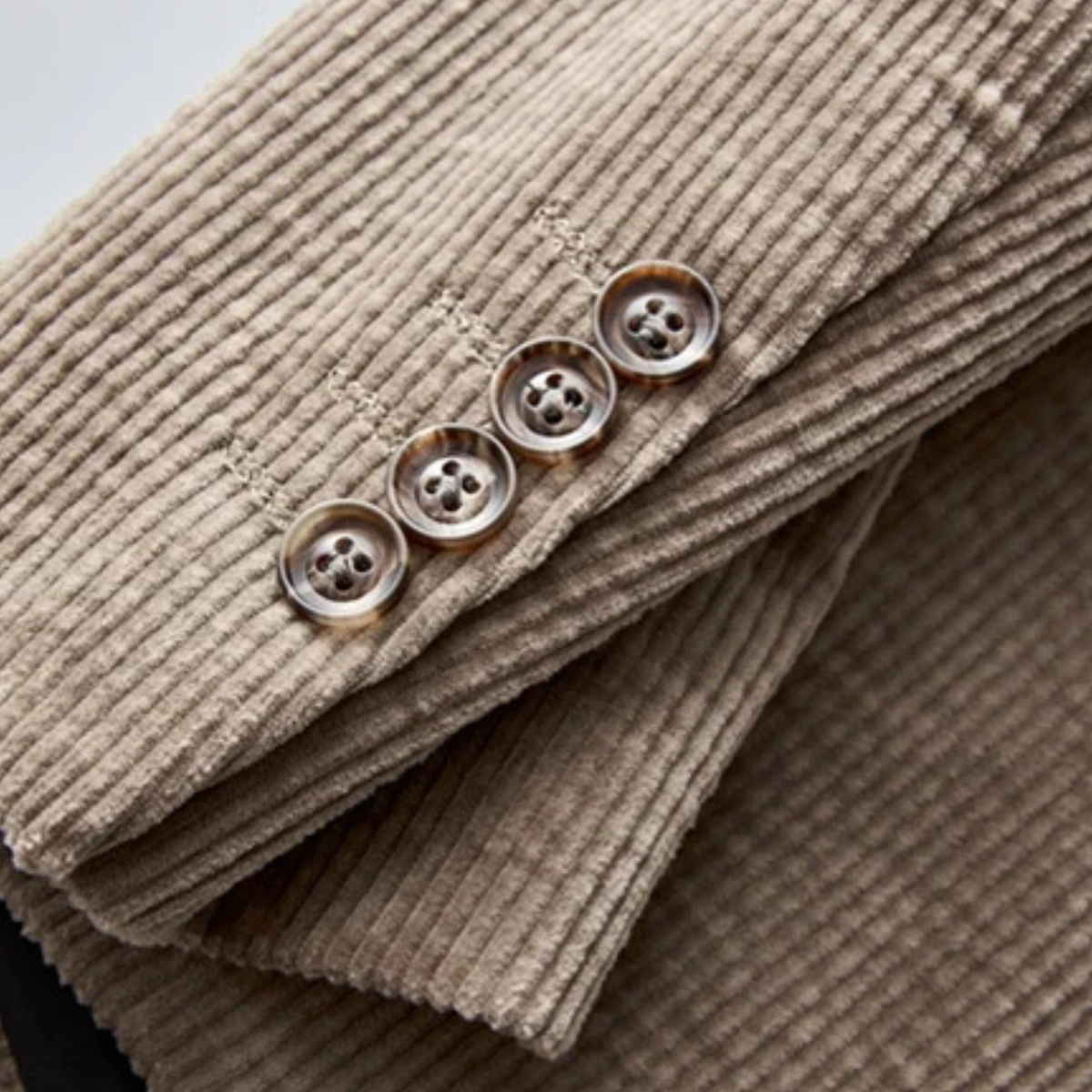 The Ellwood Men’s Casual  Slim Fit Corduroy Blazer Suit Jacket