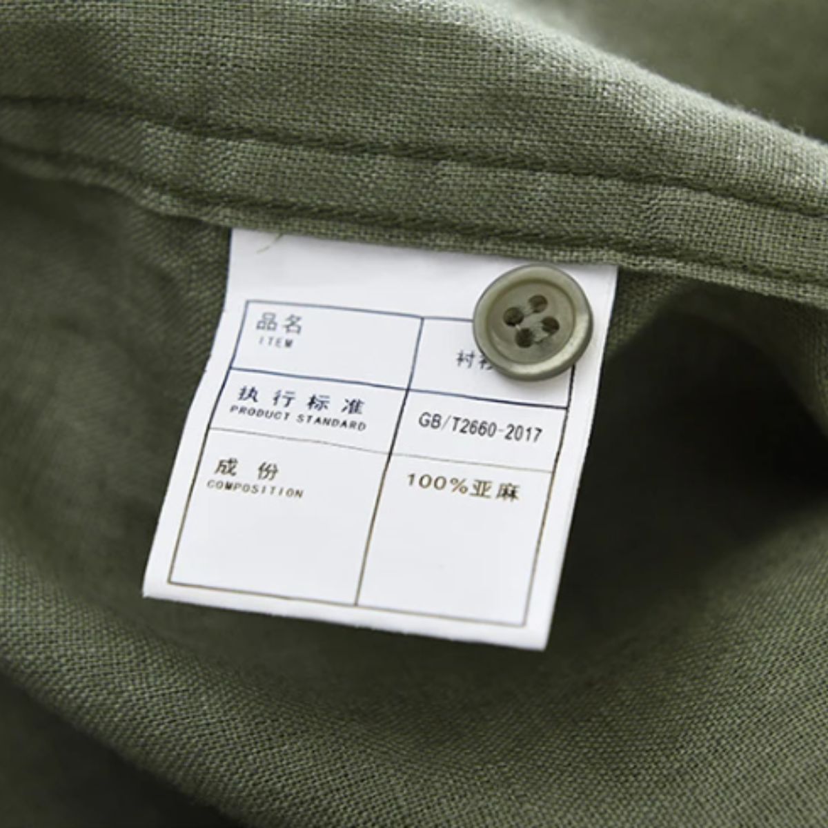 The Greenmeadow Men’s 100% Linen Casual Summer Shirt