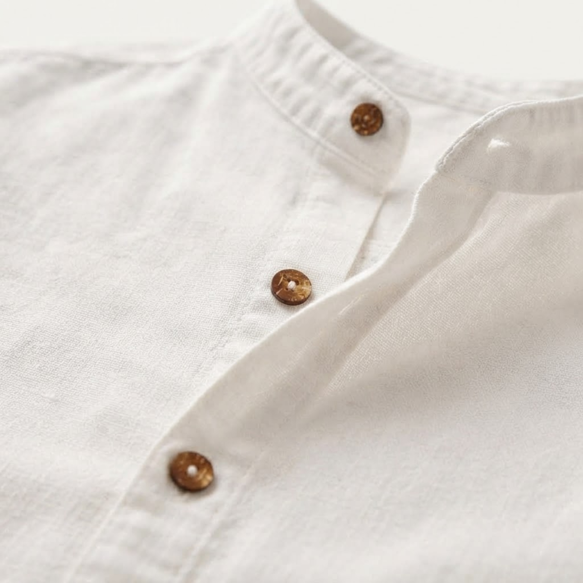 The Malibu Men's Breathable Linen Collar Shirt
