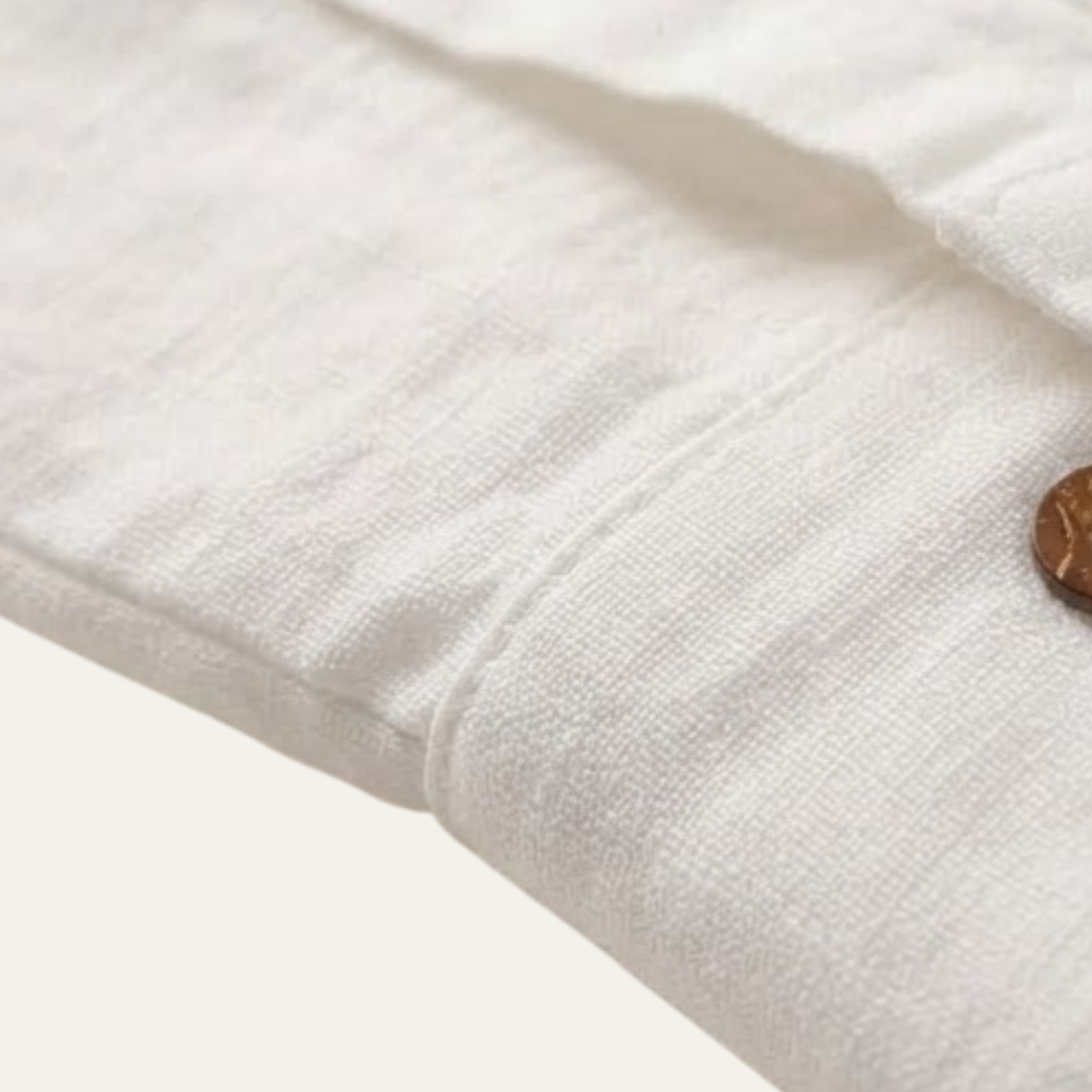 The Malibu Men's Breathable Linen Collar Shirt
