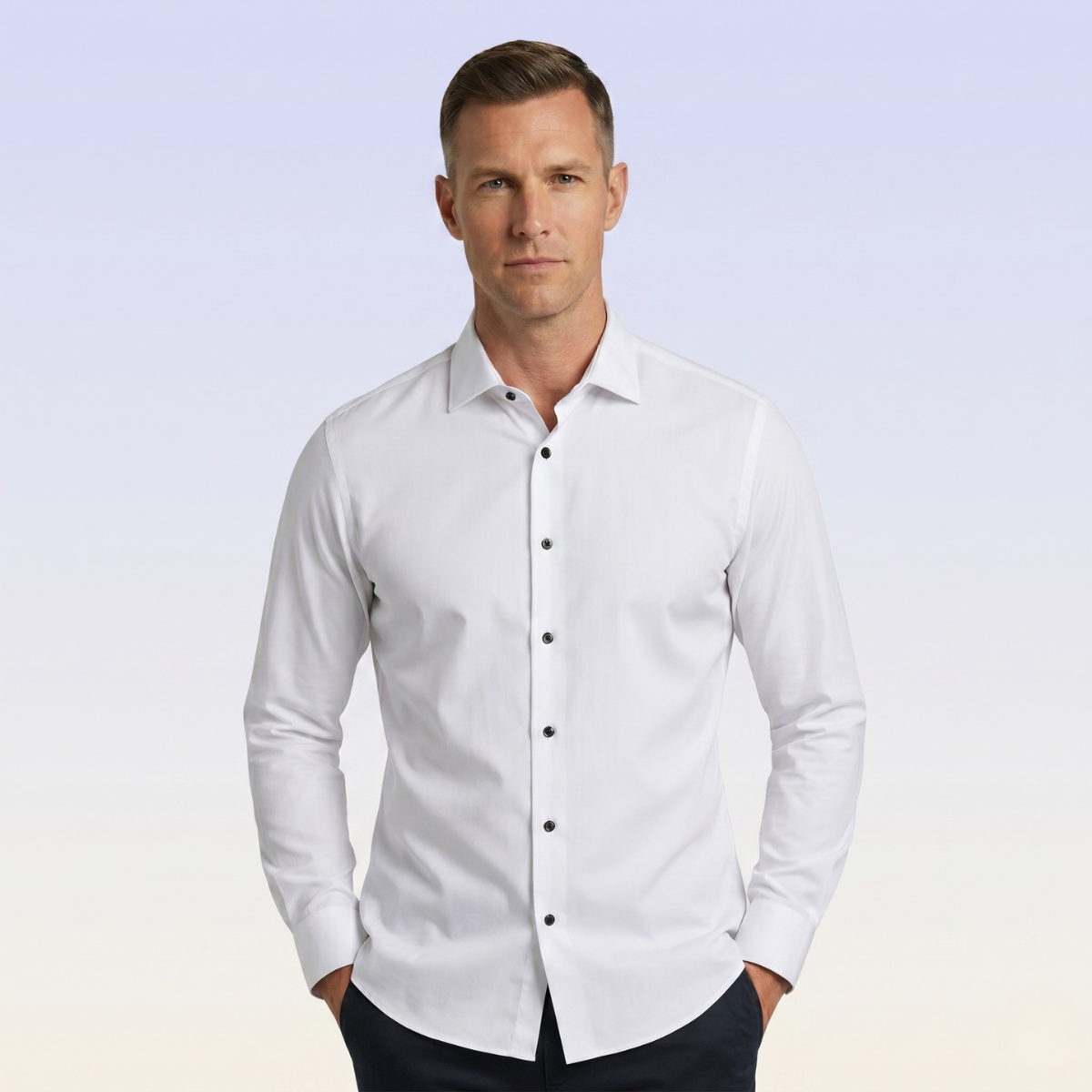 The Yorkminster Men’s Formal Slim Fit Dress Shirt