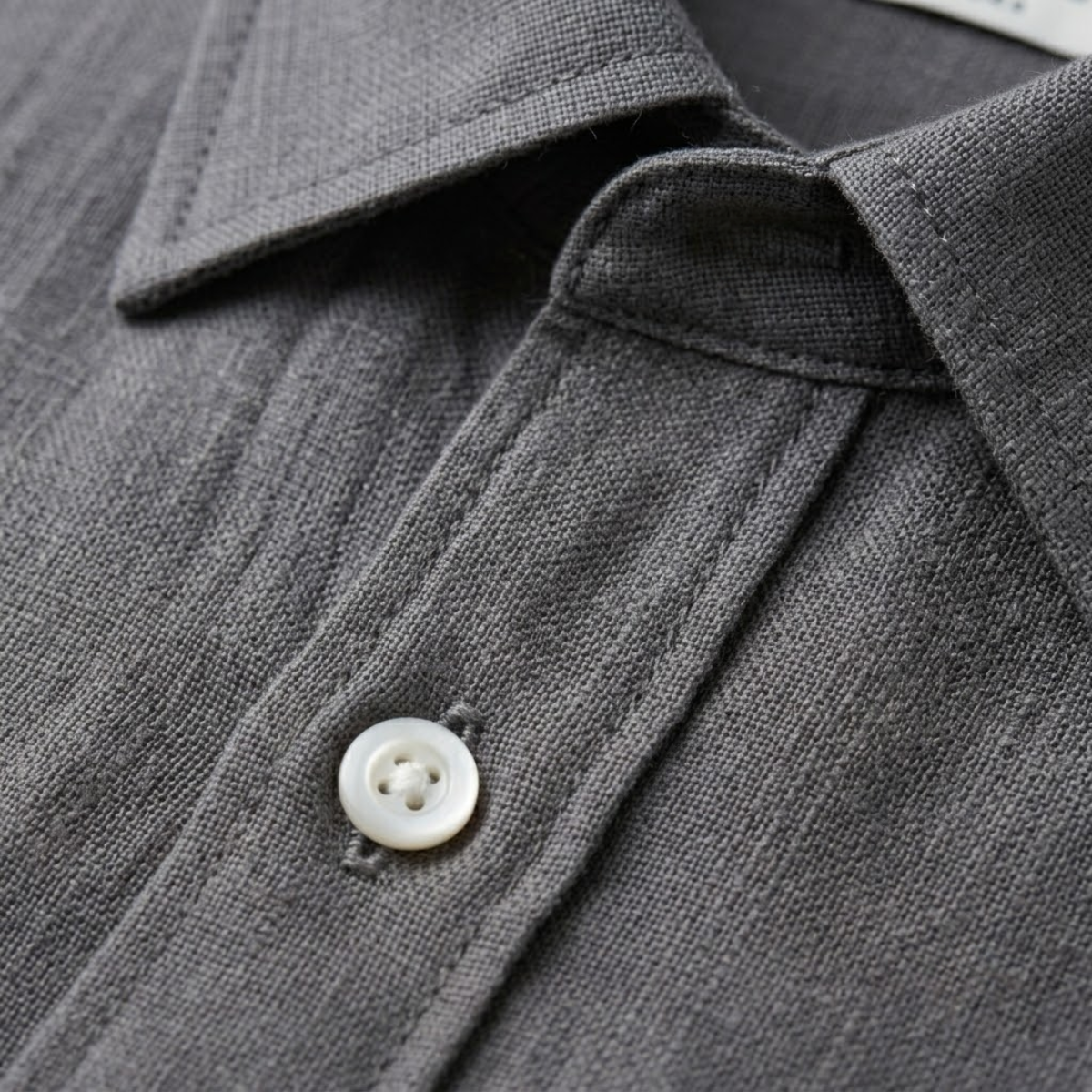 The Summerville Men’s Lightweight Button-Down Cotton Shirt