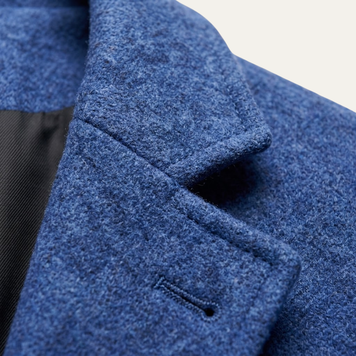 Women's Oversized Wool Coat – Long Single Breasted Winter Overcoat