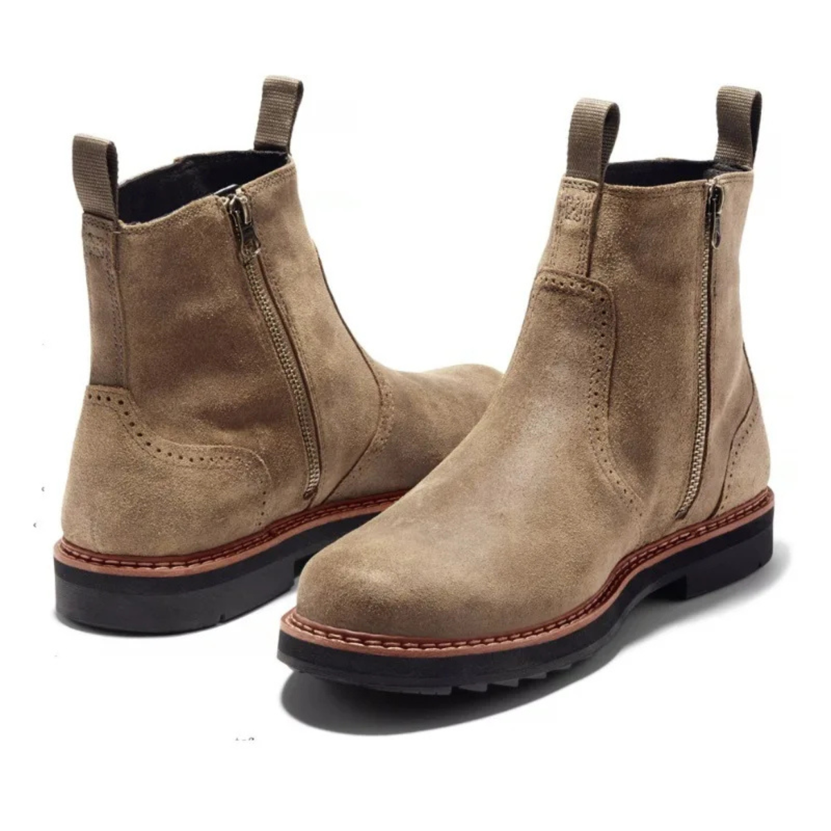 The Camden Men’s Classic Slip On Leather Chelsea Boots