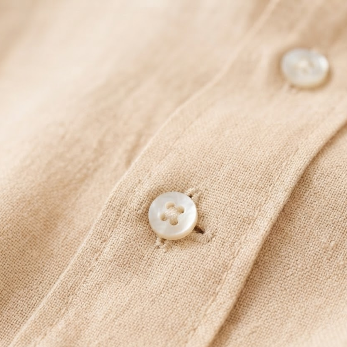 The Orvieto Men’s Cotton Linen Button Down Shirt