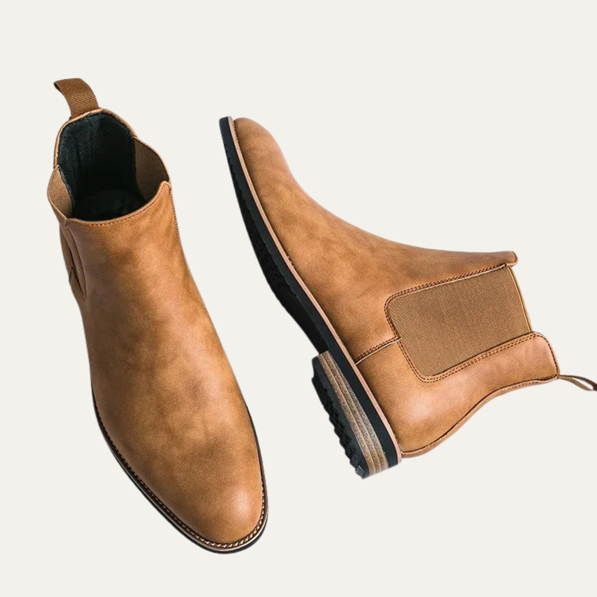 The Alderton Men’s Elegant Slip On Smart Casual Chelsea Boots