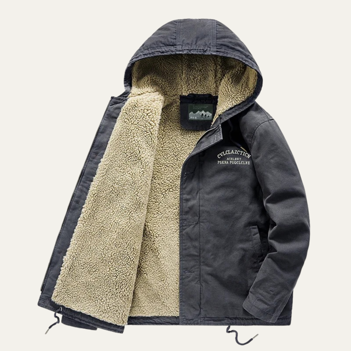 The Aberdeen Men's Warm Waterproof Fleece Lined Padded Winter Jacket