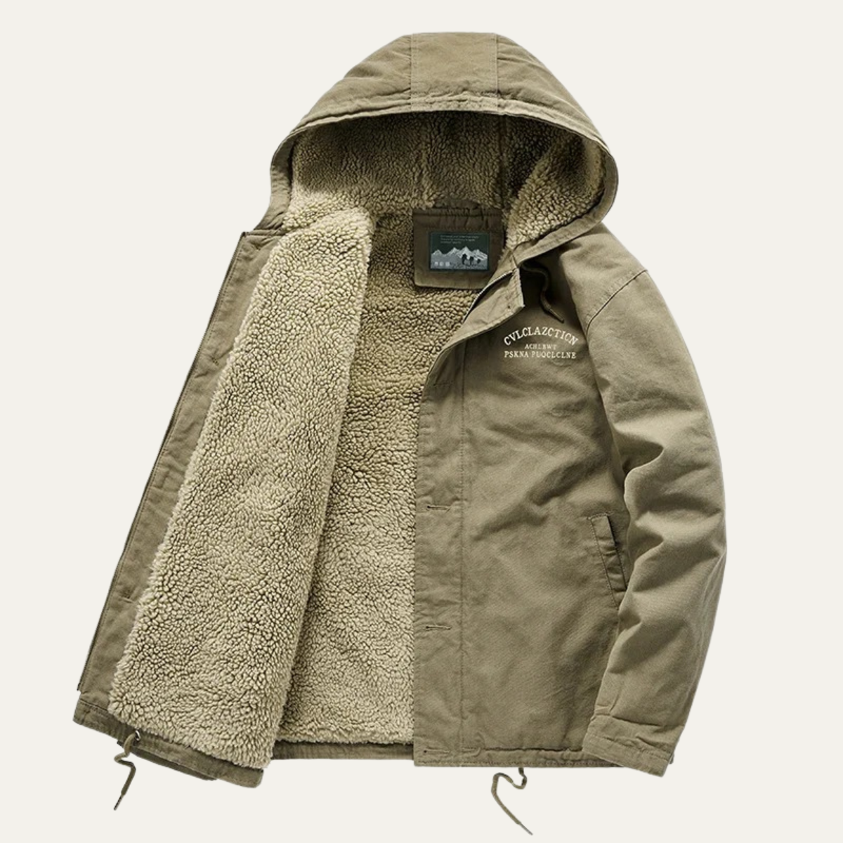 The Aberdeen Men's Warm Waterproof Fleece Lined Padded Winter Jacket