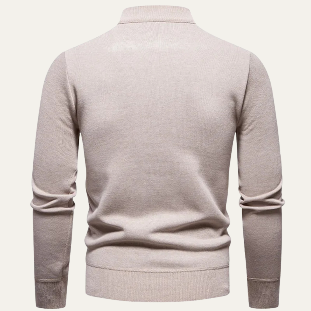 The Pesaro Men’s Half Zip Fleece Stand Collar Sweater