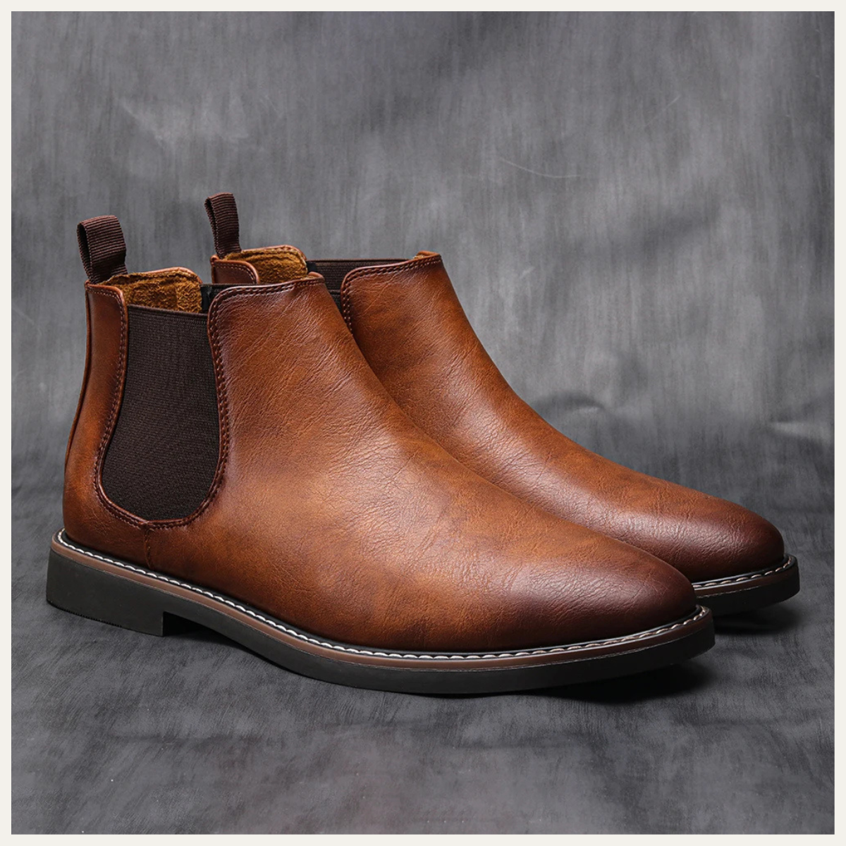 The Ridgeview Men’s Retro Slip On Chelsea Ankle Boots