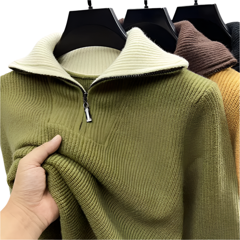 The Exeter Quarter Zip Sweater for Men