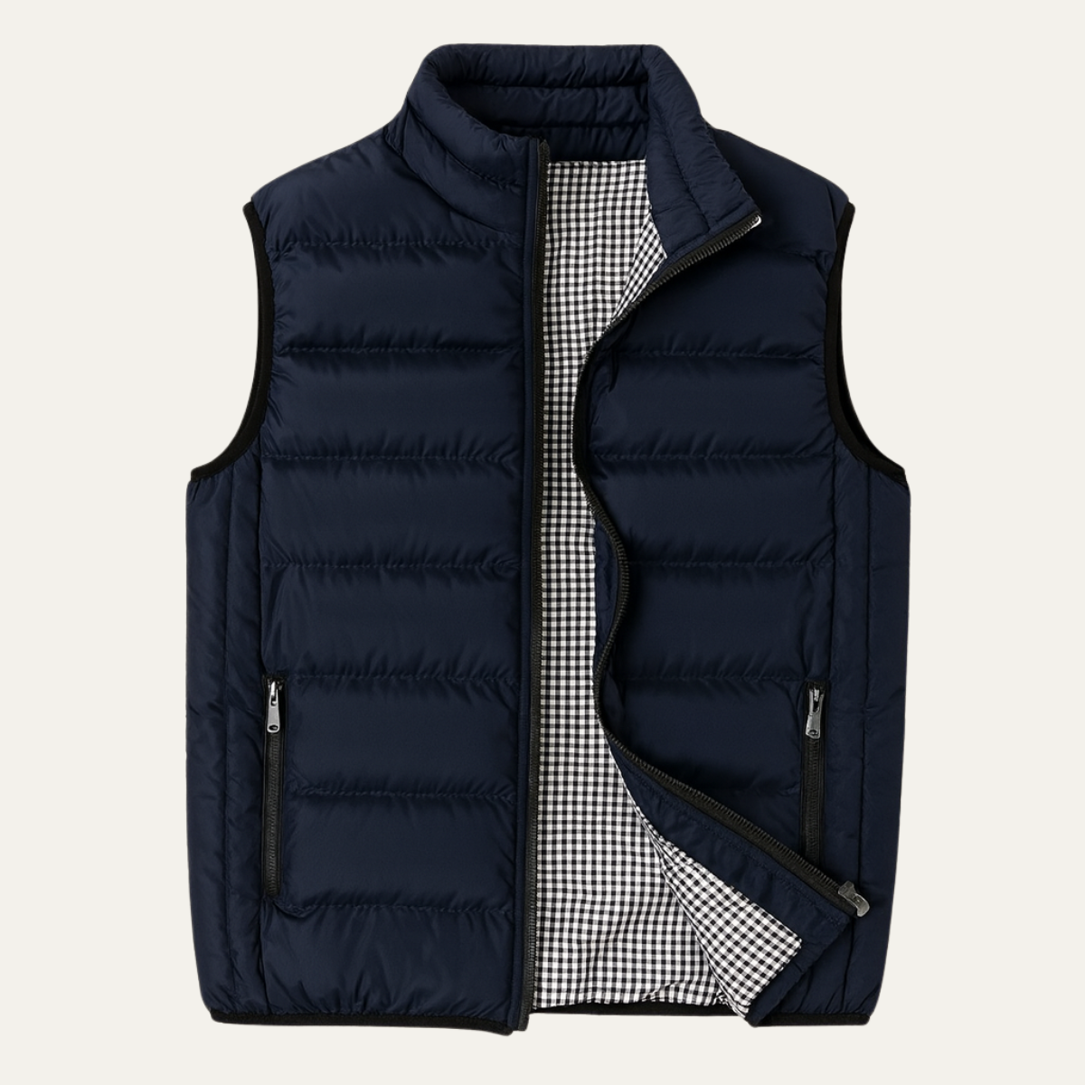 The Chiron Men’s Luxury Puffer Quilted Vest - 2026
