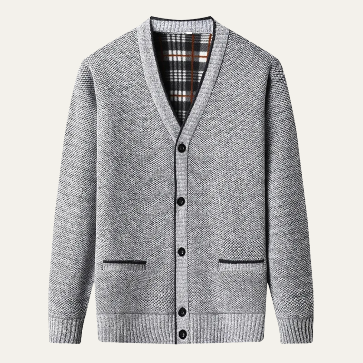 The Inverness Men's Classic Soft Knit Button Cardigan