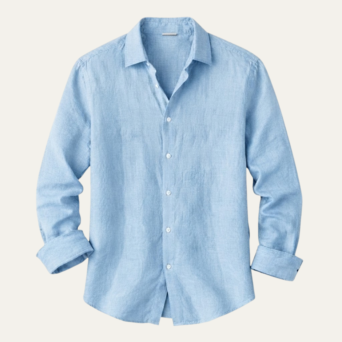 The Orvieto Men’s Cotton Linen Button Down Shirt