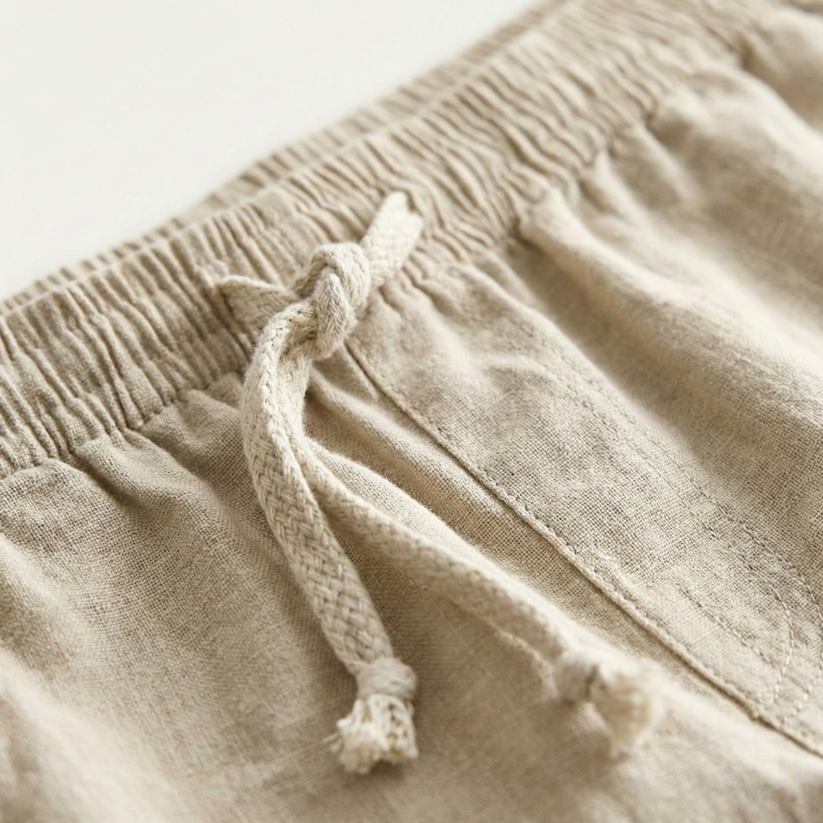 The Rowley Linen Shorts – Drawstring Shorts for Men