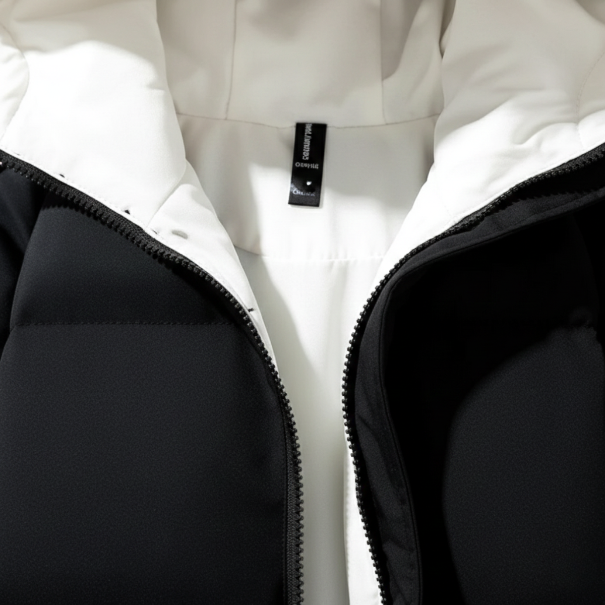 The London Men's  Waterproof Puffer Jacket - Luxury Hooded Winter Coat