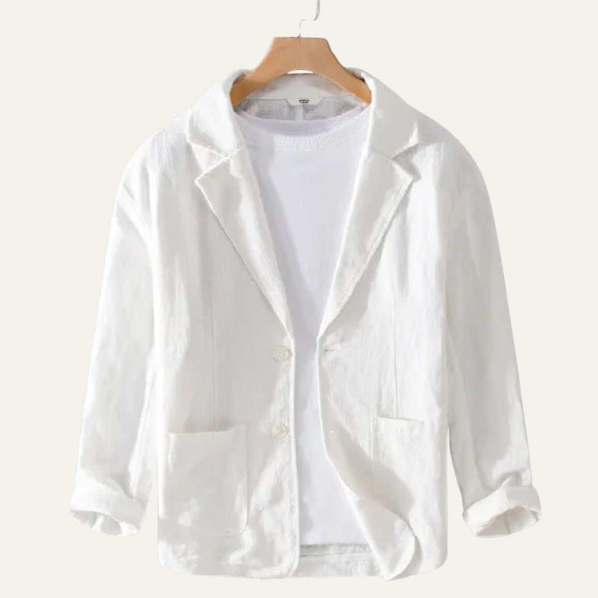 The Crestwood Hill Men’s Solid Colour Lightweight Linen Blazer