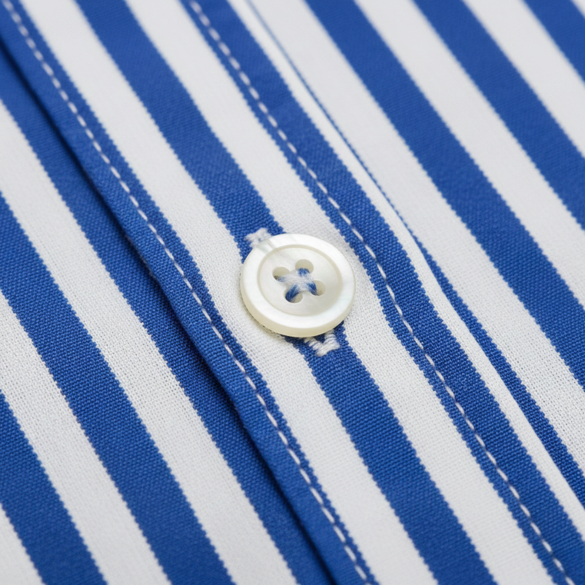 The London Striped Cotton Shirt for Men