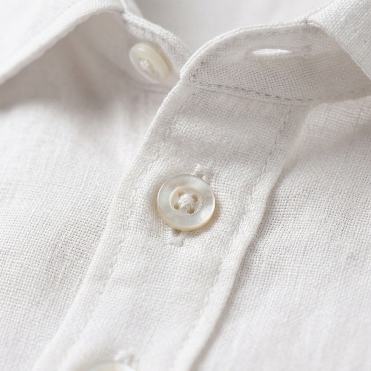 The Silverwood Hill Men's Lightweight Linen Summer Casual Button-Up Shirt