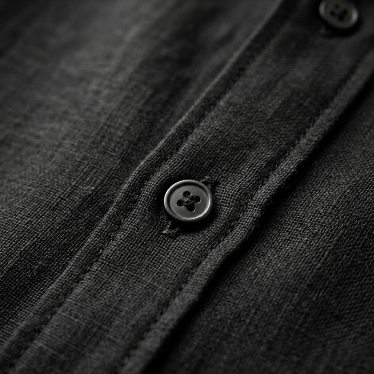 The Meadowrun Men’s Linen Trendy Button-Up Shirt