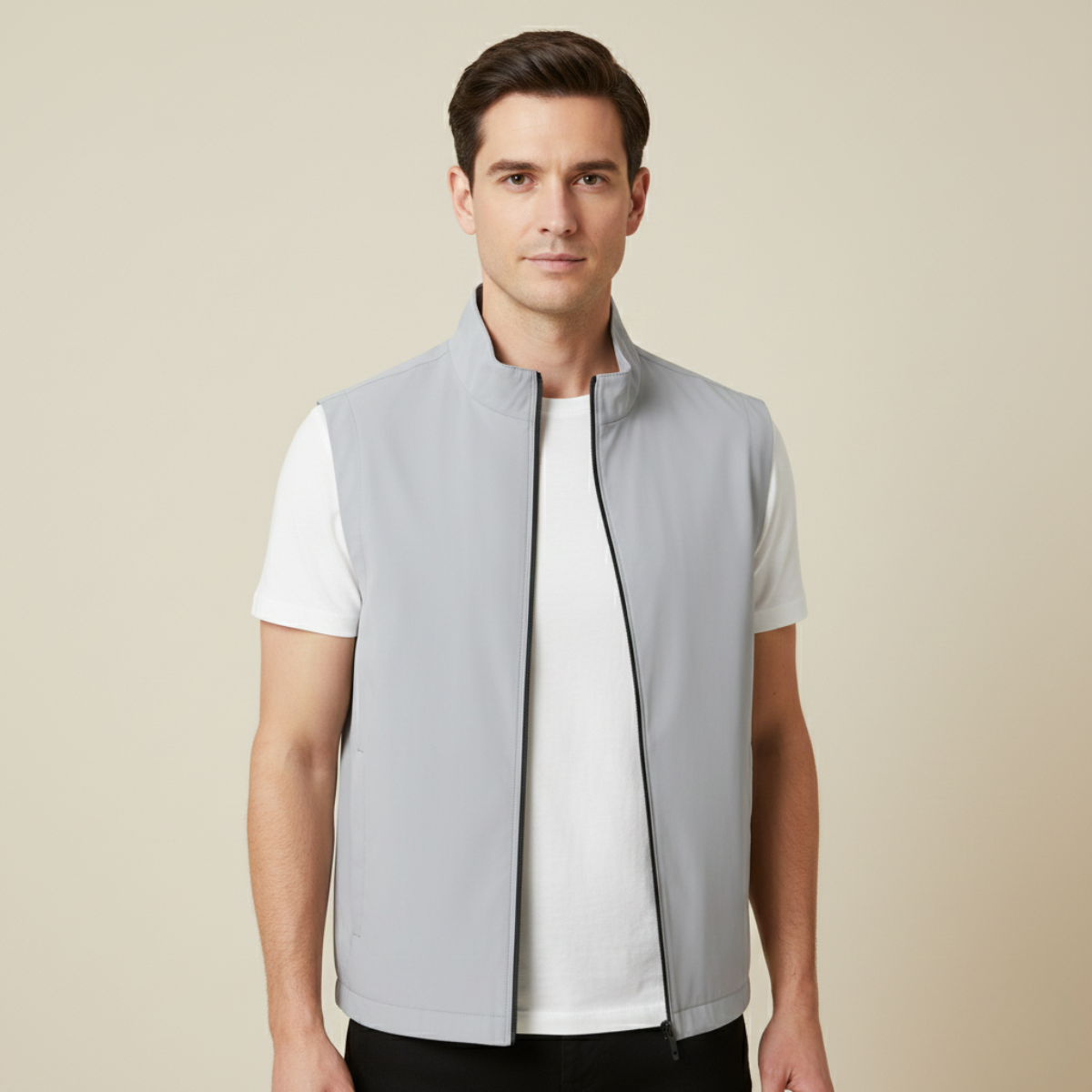 The SoHo Men’s Lightweight Casual Vest – Breathable Sleeveless Outdoor Vest for Layering