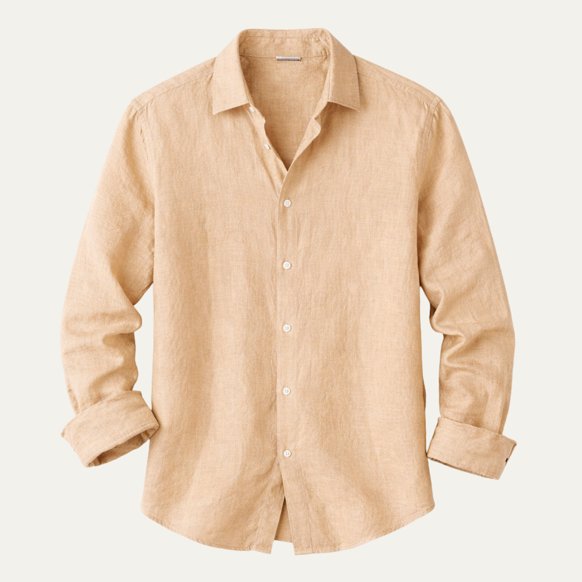 The Orvieto Men’s Cotton Linen Button Down Shirt