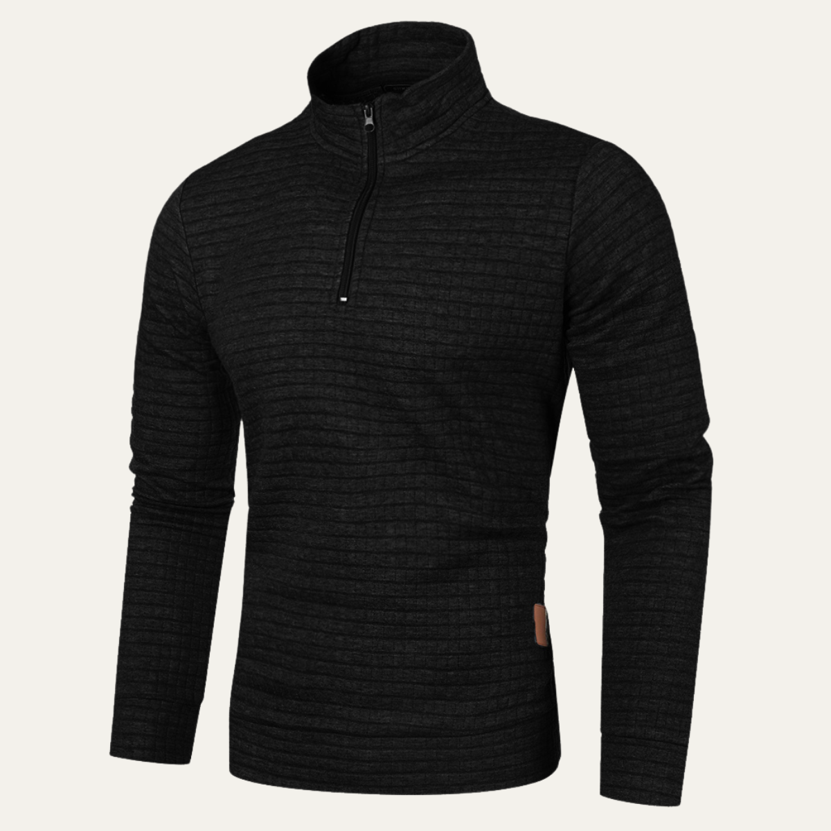 The Watercrest Men’s Casual Lightweight Quarter Zip Sweater