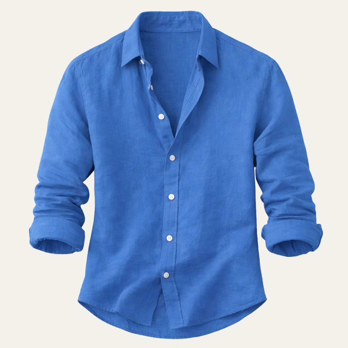 The Willowfield Ridge Men’s Linen Casual Button-Up Shirt