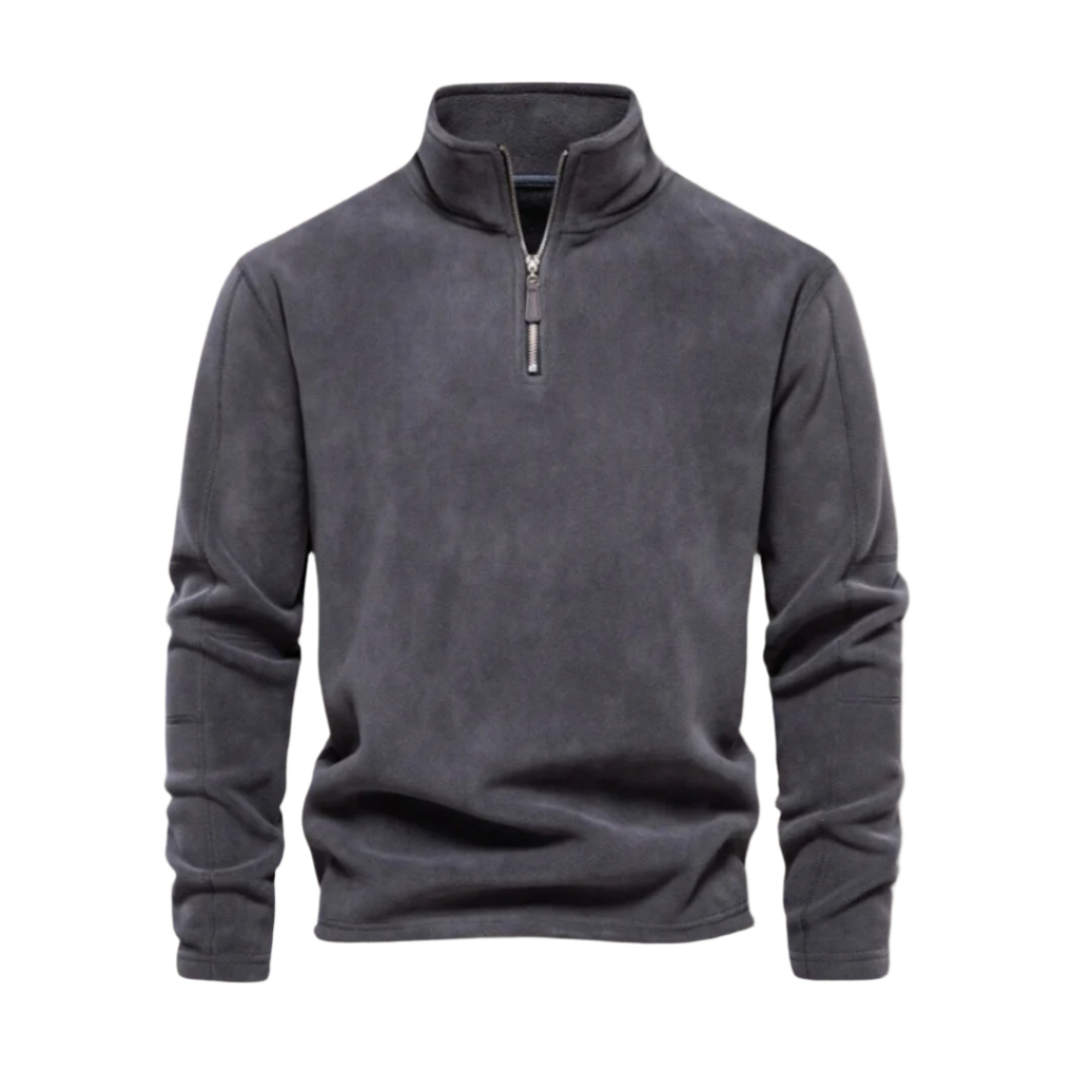 The Albury Classic Fleece Quarter Zip Sweater for Men