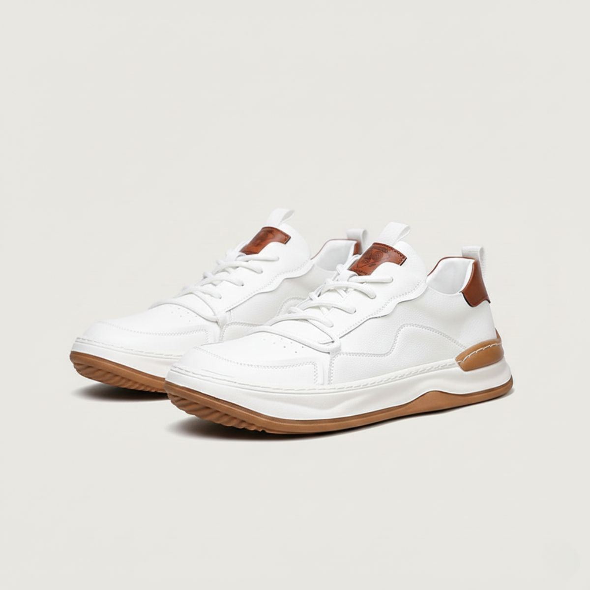 The Geneva Men’s Leather Shoes – Modern Casual Sneakers