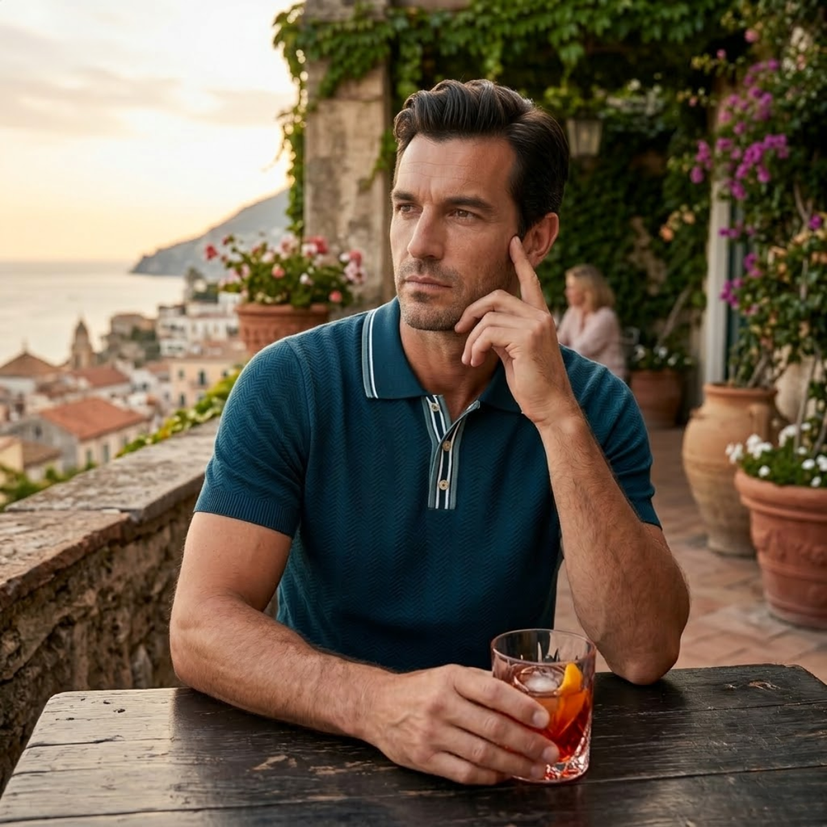 The Monaco Cotton Polo for Men
