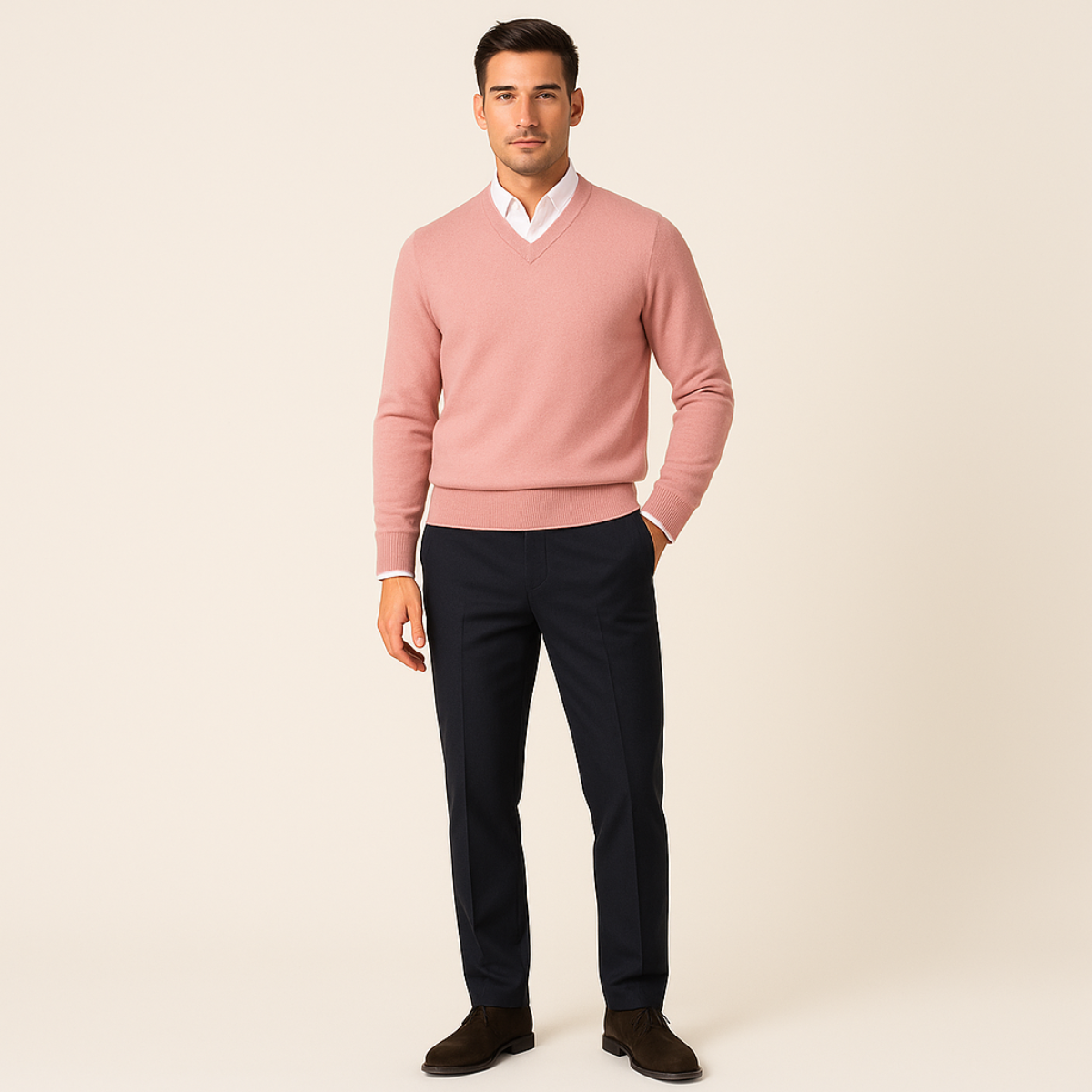 The Cleveland Cashmere Sweater for Men