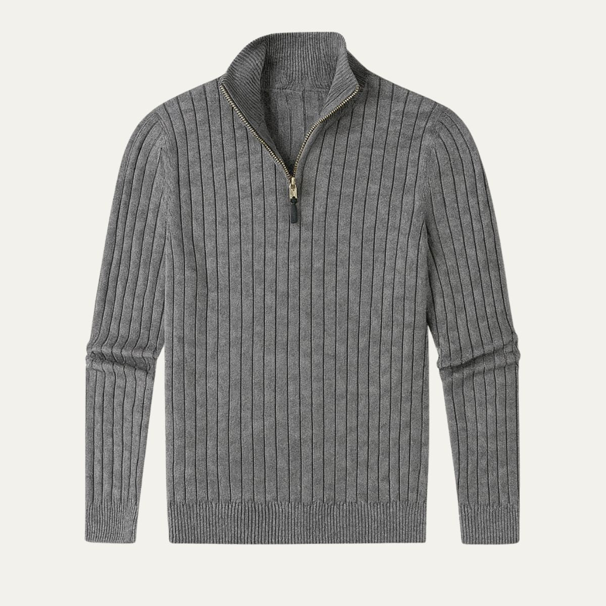 The Oslo Quarter Zip Sweater for Men - Old Money