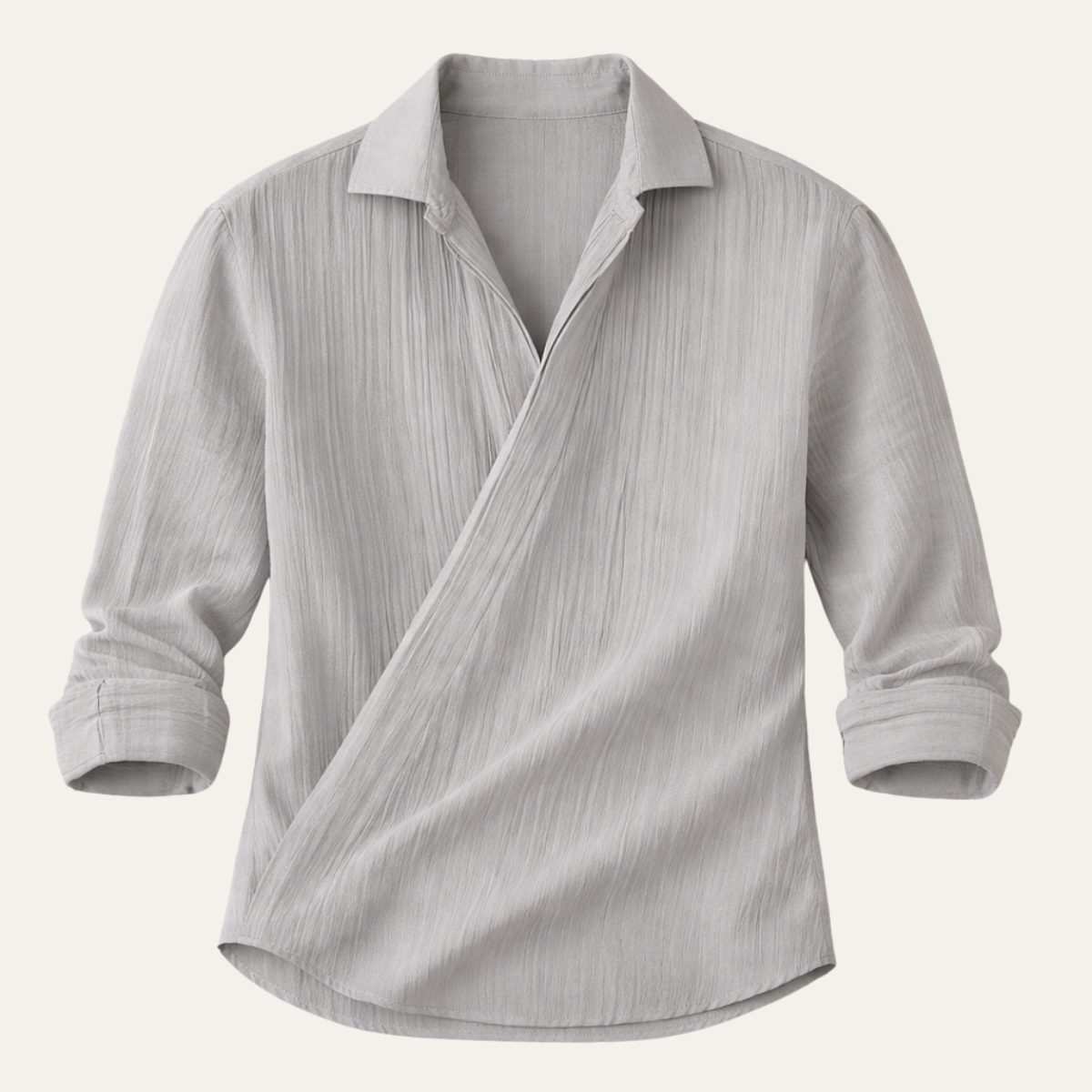 The Devonshire Men’s Slim Fit Business Dress Shirt – Grey