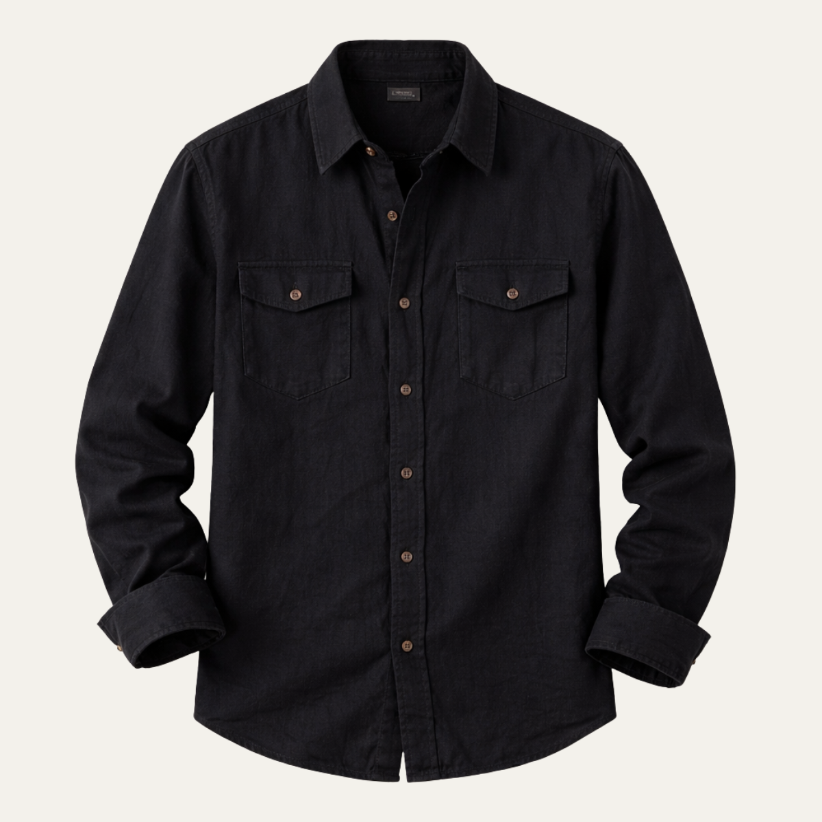 The Conegliano Men’s Soft Fabric Casual Single Breasted Shirt
