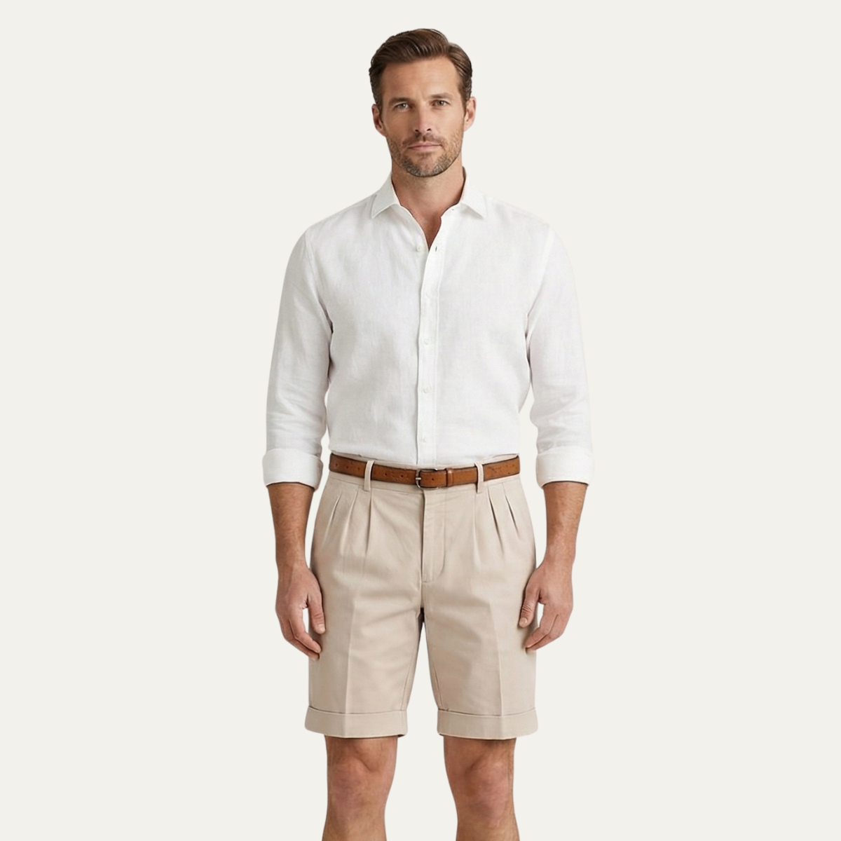 The Henwick Linen Shorts – Tailored Summer Shorts for Men